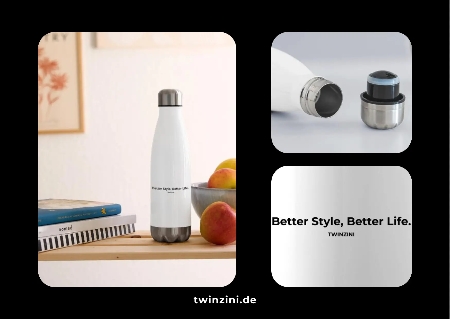 TWINZINI Better Style, Better Life: Isolierflasche