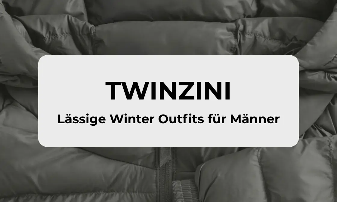 Lässige Winter Outfits für Männer von TWINZINI