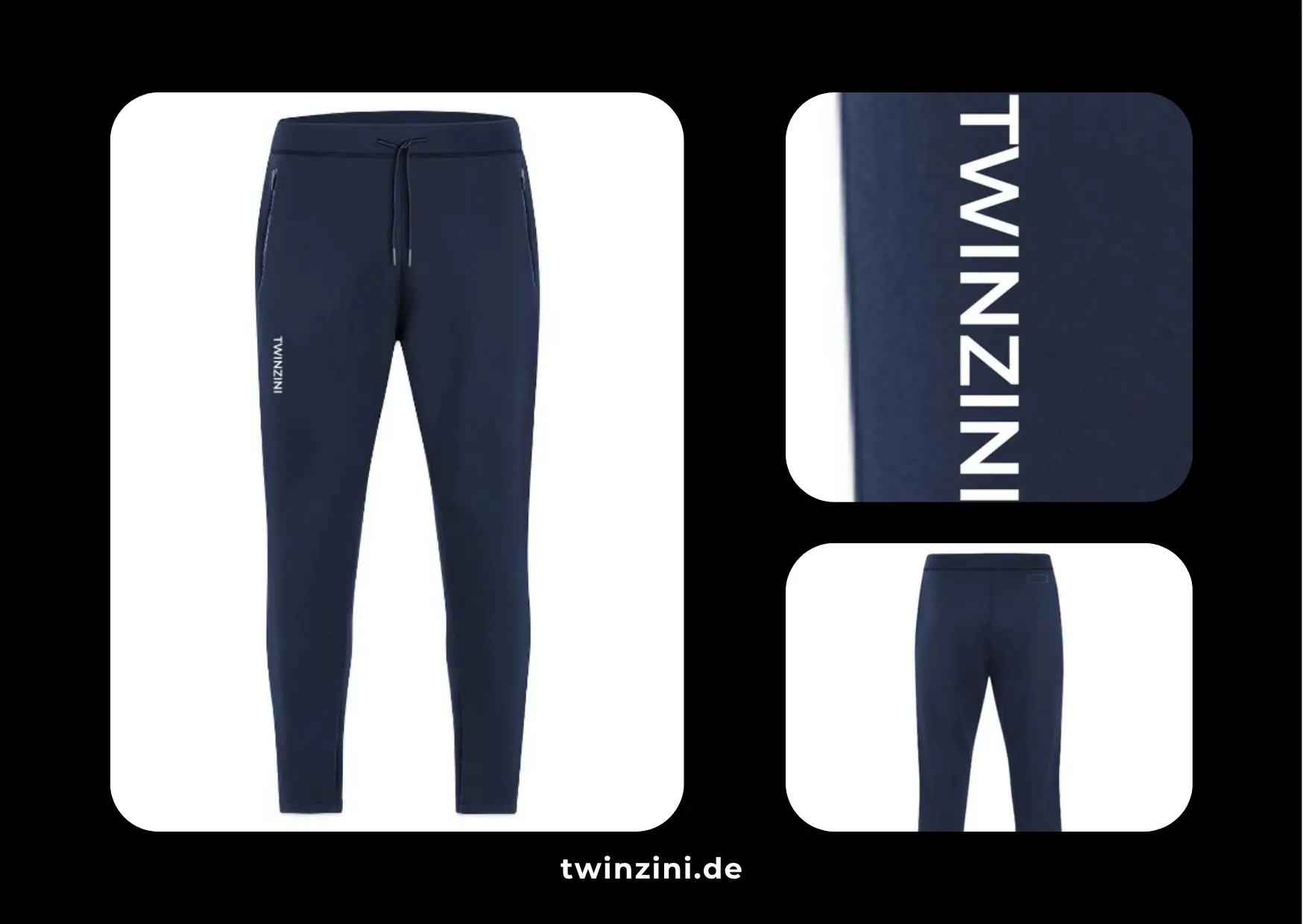 TWINZINI Classic: Jogginghose Pro Casual in Marine