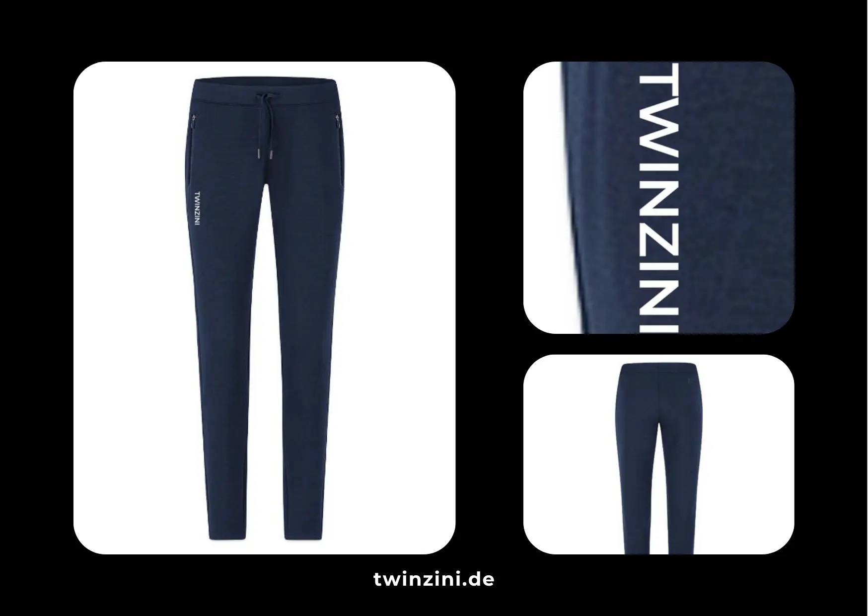 TWINZINI Classic: Marineblaue Jogginghose Pro Casual